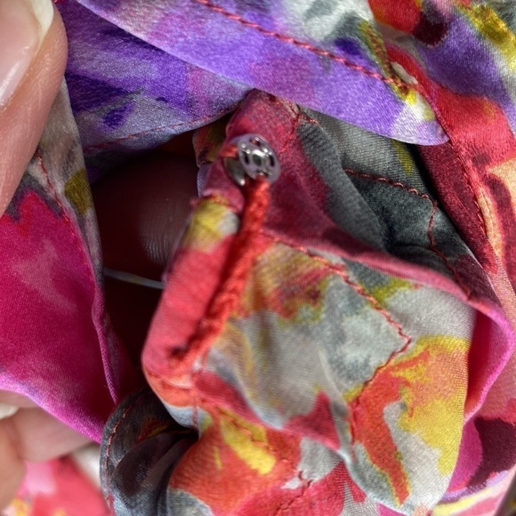Beautiful Excetera Silk Floral Blouse- Size 2 - Picture 10 of 10